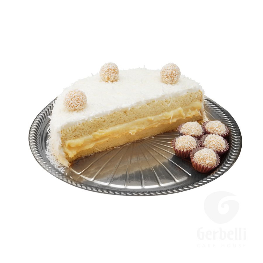 Bolo Branco de Beijinho