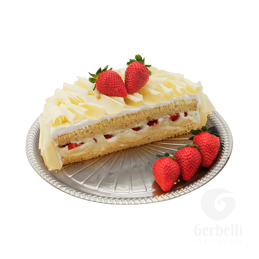 Bolo de Morango com Pavê