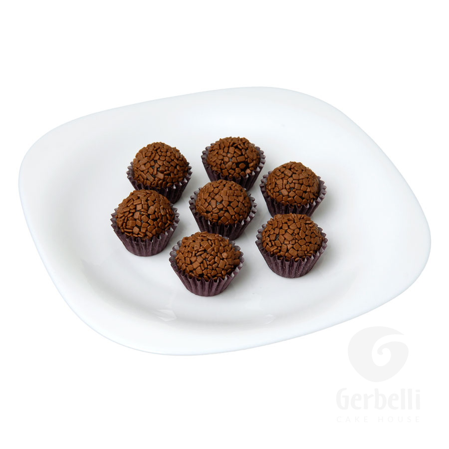 Brigadeiro Tradicional com Granulado Belga ao Leite