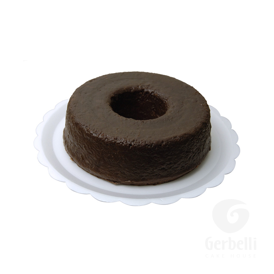 Bolo de Cenoura com Cobertura de Chocolate - Pequeno