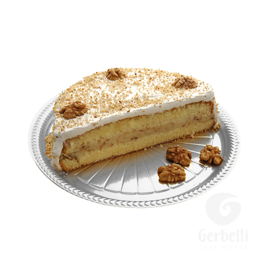 Bolo Branco de Nozes