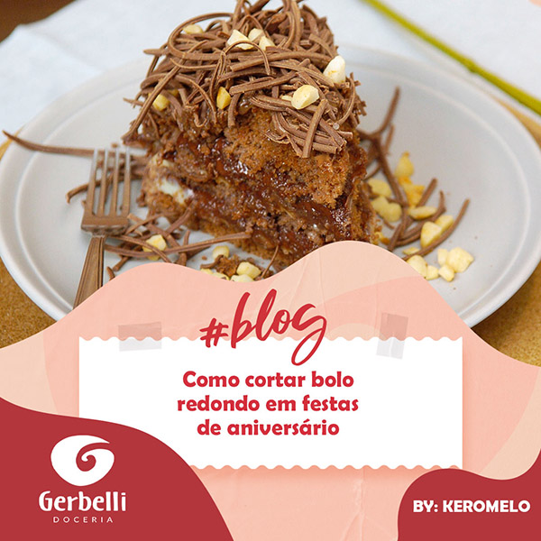Como cortar bolo redondo em festas de aniversário
